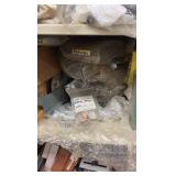 TENNSCO  2-door metal storage cabinet with contents