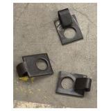 HARDWARE: Brackets, screws, plates