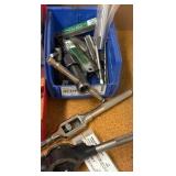 BOXES of drill bits and taps