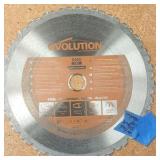EVOLUTION circular saw blades and Oshlun