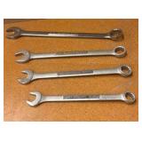 Vintage(4) CRAFTSMAN V Series combination 12-point wrenches