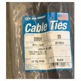 SCREWS, Bostich stapler, cable ties, extension cord