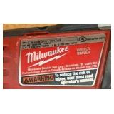 MILWAUKEE drills, batteries, chargers and flashlight