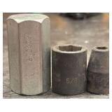 VARIETY: socket heads, drill bits, chisels & more