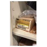 TENNSCO  2-door metal storage cabinet with contents