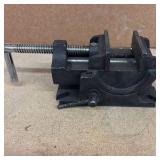 (2) VISES, precision parallel set, drill bits, grinder discs, saw blades L rulers, hacksaw blades, hardware