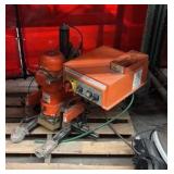 BLUM minipress hinge machine