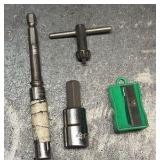 VARIETY: socket heads, drill bits, chisels & more
