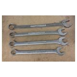 Vintage(4) CRAFTSMAN V Series combination 12-point wrenches