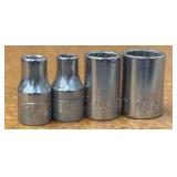 Vintage Craftsman V Series SOCKETS, flex socket heads, Ball-end Allen key, pin punches, Tap wrenches