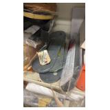 TENNSCO  2-door metal storage cabinet with contents