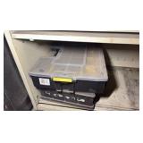 4-SHELF unit with contents