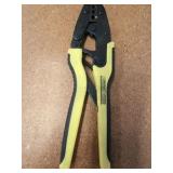 CABLE ties, greenlee wire tools, voltage tester, stripmaster