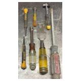 VARIETY: socket heads, drill bits, chisels & more