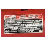 MILWAUKEE drills, batteries, chargers and flashlight