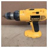 (3) MILWAUKEE hammer drills, DeWalt drill, light, Skil Drill, Mastercraft drill