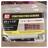 SCREWS, Bostich stapler, cable ties, extension cord