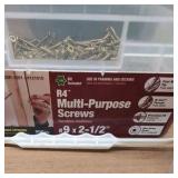 SCREWS, Bostich stapler, cable ties, extension cord