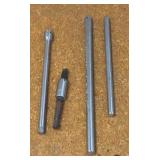 Vintage Craftsman V Series SOCKETS, flex socket heads, Ball-end Allen key, pin punches, Tap wrenches