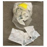 HARDWARE: Brackets, screws, plates