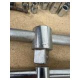 Vintage Craftsman V Series SOCKETS, flex socket heads, Ball-end Allen key, pin punches, Tap wrenches