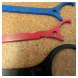 CABLE ties, greenlee wire tools, voltage tester, stripmaster