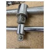 Vintage Craftsman V Series SOCKETS, flex socket heads, Ball-end Allen key, pin punches, Tap wrenches