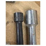 Vintage Craftsman V Series SOCKETS, flex socket heads, Ball-end Allen key, pin punches, Tap wrenches