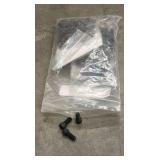 HARDWARE: Brackets, screws, plates