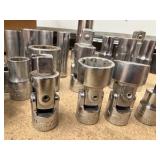 Vintage Craftsman V Series SOCKETS, flex socket heads, Ball-end Allen key, pin punches, Tap wrenches