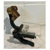 Ernst Leitz Microscope base metal holder