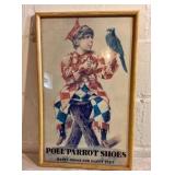 Vintage Poster poll parrot shoes advertising