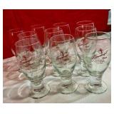 Collectable Leinenkugel beer glasses set of 10
