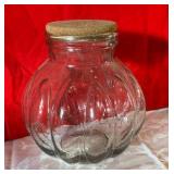 Large Glass container Cork Top
