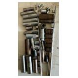 Various sized sockets