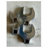 Snap on wrench claws lot of 4