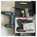 Misc power tools, impact drills, black & decker, Weller soldering gun