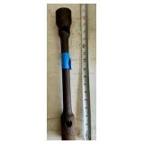 Vintage double-ended truck lug wrench
