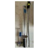 2 Torque wrenches tools Sturtevant 2400 inch pounds Duro 120 inch pounds