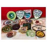 Group collectable lockheed, military airlift and other national guard patches