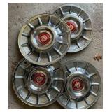 1957 Cadillac chrome sombrero hubcap