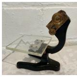 Ernst Leitz Microscope Base brass holder