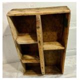 Vintage wood tool carrier/garden box