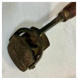 Vintage Stanley No. 70 box scraper & Vintage threading die stock