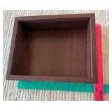 Display case Plexi glass sliding top