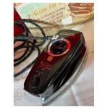 Vintage Toastmaster steam and dry travel iron Model 409