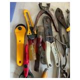 Misc tools, chisels, pliers