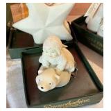 Collectable snowbabies Christmas ornaments