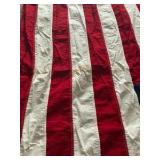 Vintage Paramount Heavy Cotton USA Flag 4x6