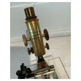 Ernst Leitz Microscope base Vintage with scope